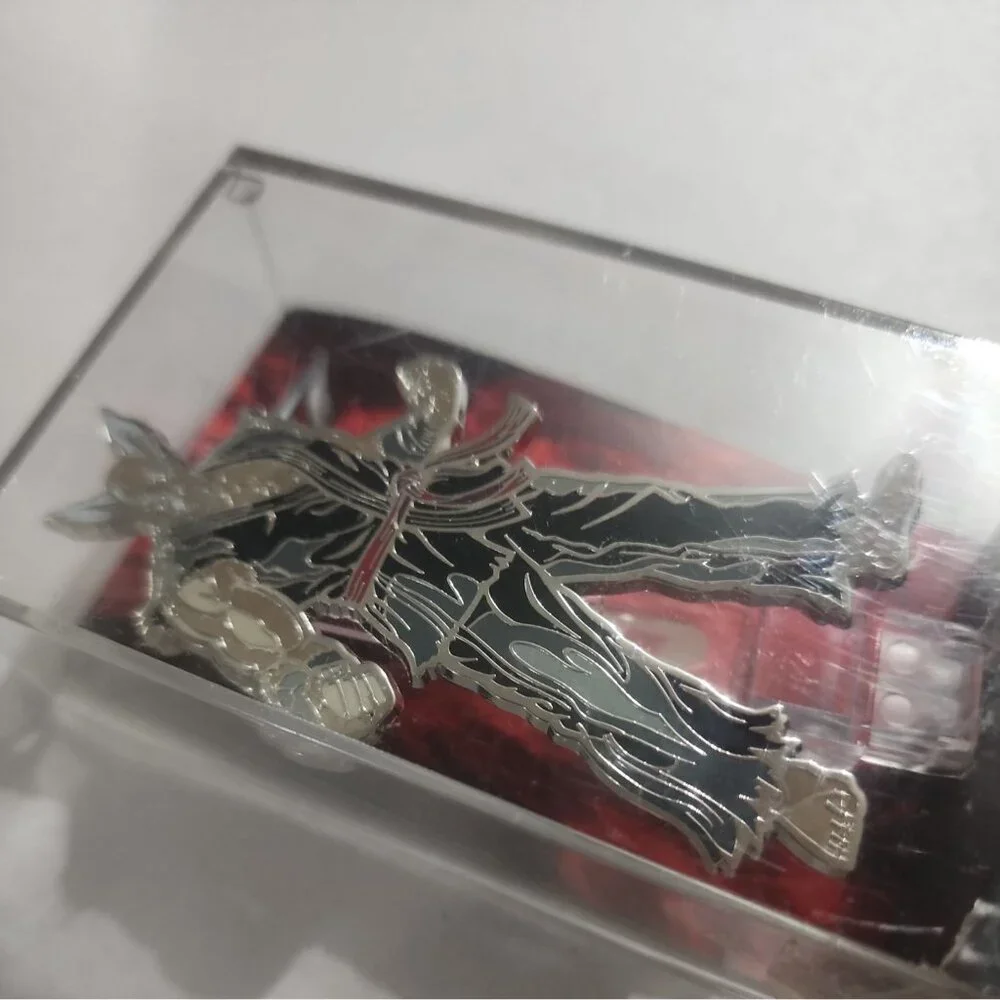 RARE 1/250 silver nickel plated  FiGPiN Tekken 7 Heihachi‎ Mishima Exclusive pin